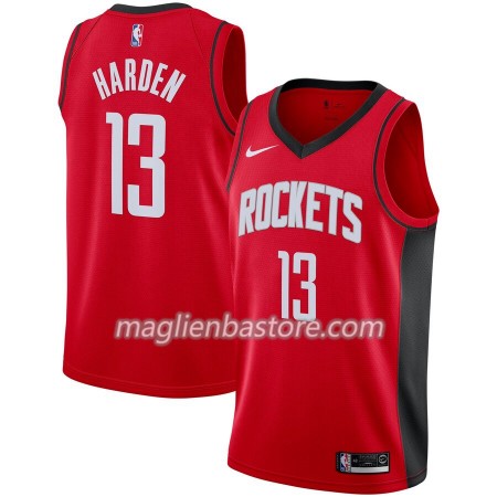 Maglia NBA Houston Rockets James Harden 13 Nike 2019-20 Icon Edition Swingman - Uomo